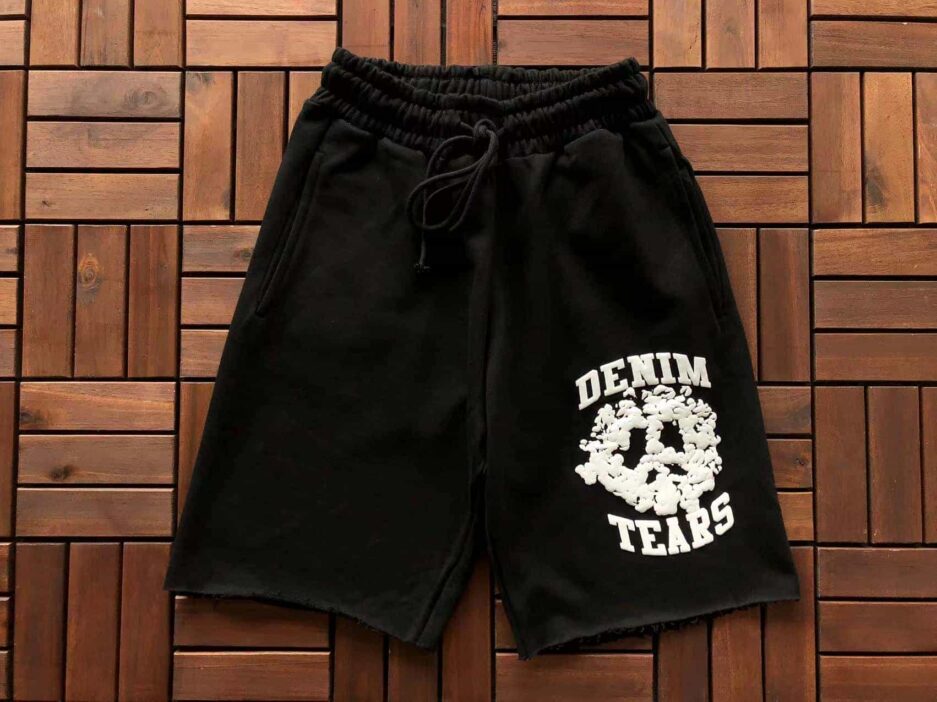 Denim Tear Black Logo Short