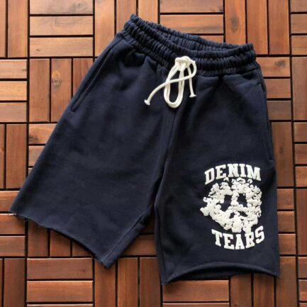 Denim Tear Blue Logo Short