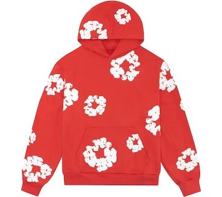 Denim Tear Red Hoodie