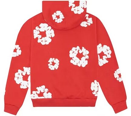 Denim Tear Red Hoodie