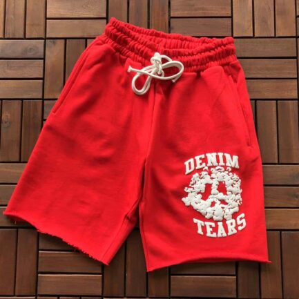 Denim Tear Red Logo Short