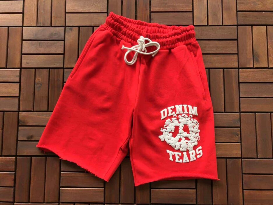 Denim Tear Red Logo Short