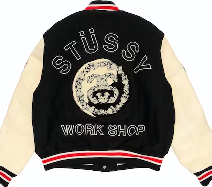 Stussy x Denim Tears X Our Legacy TTL Varsity Jacket