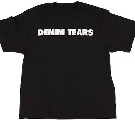 Denim Tears Cotton Wreath Peace University Tee1