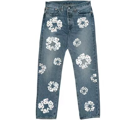 Denim Tears x Levi’s 501 Cotton Rhinestone Wreath Jeans