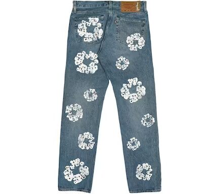 Denim Tears x Levi’s 501 Cotton Rhinestone Wreath Jeans