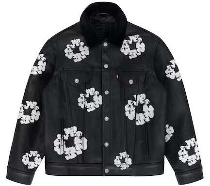 Denim Tears x Levi’s Leather Cotton Wreath Type-3 Jacket